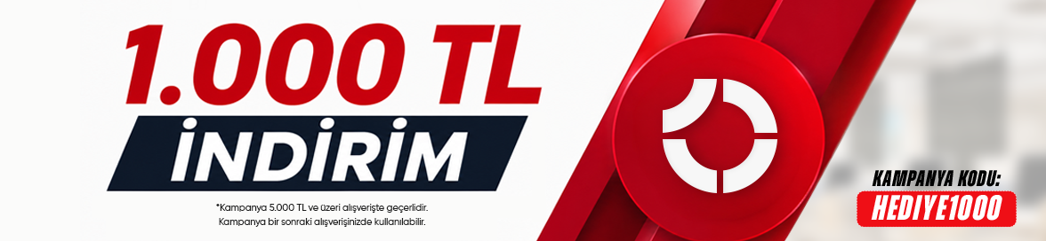 5.000 TL ve Üzeri Alışverişlerde 1.000 TL İNDİRİM!!!HERO