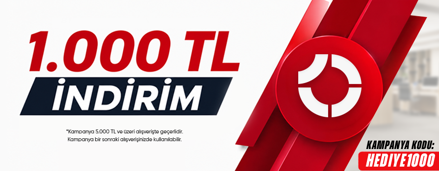 5.000 TL ve Üzeri Alışverişlerde 1.000 TL İNDİRİM!!!