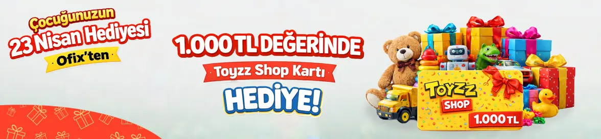 1.000 TL değerinde TOYZZSHOP Hediye Kartı BEDAVA!!HERO
