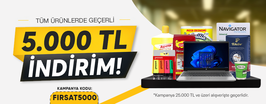 Bireysel Kullanıcılara Özel 25.000 TL ve Üzeri Alışverişlerde ANINDA 5.000 TL İNDİRİM!