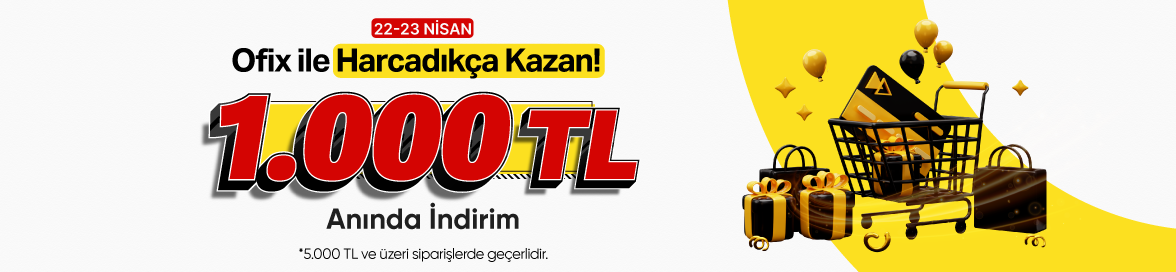 22 - 23 Nisan Günlerinde 5.000 TL ve Üzeri Alışverişe ANINDA 1.000 TL İNDİRİM!!!HERO