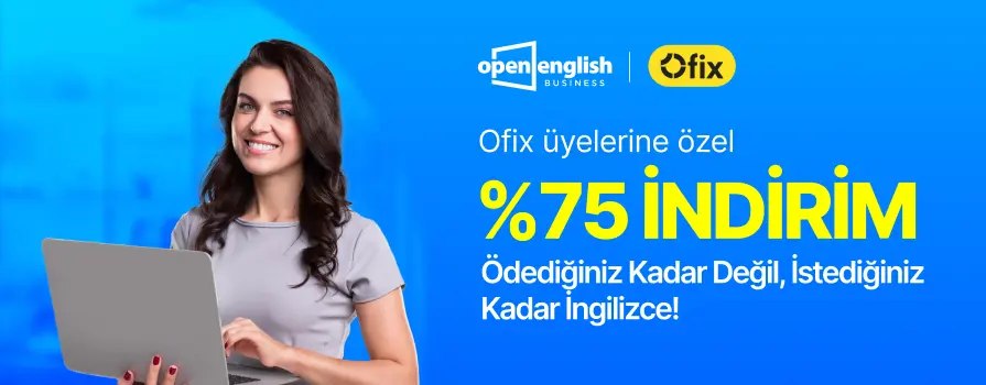 Ofix Kullanıcılarına Özel Open English'ten %78 İNDİRİM FIRSATI !