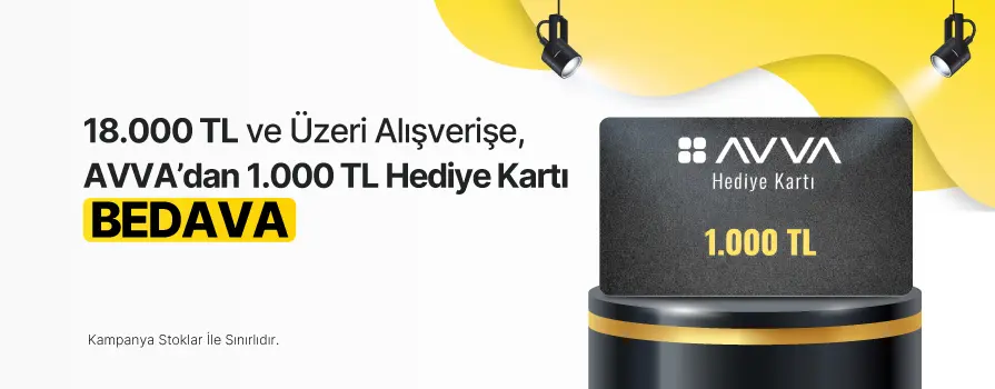 14 Şubat Sevgililer Gününe ÖZEL 1.000 TL Değerinde AVVA Hediye Kartı BEDAVA!