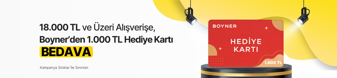 Nisan Ayı’nda 18.000 TL ve Üzeri Alışverişe 1.000 TL Değerinde BOYNER Hediye Kartı Bedava!HERO