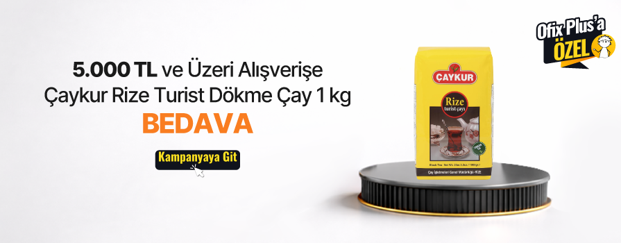 4.000 TL ve Üzeri Alışverişinize Çaykur Rize Turist Dökme Çay 1 kg BEDAVA!