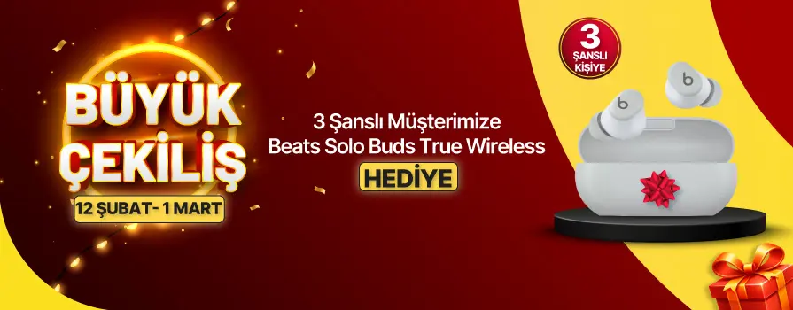 5.000 TL ve Üzeri Alışverişinize Beats Wireless Kulaklık KAZANMA ŞANSI !