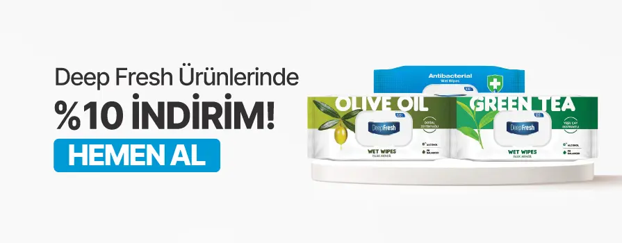 Şubat Ay’ı Boyunca Deep Fresh Markalı Ürünlerde %10 İNDİRİM!