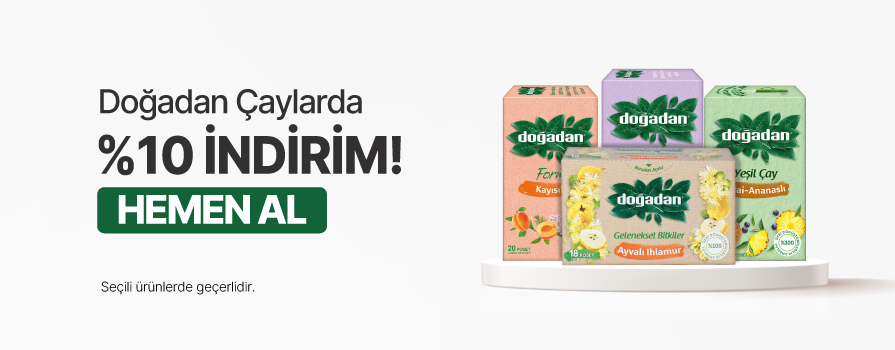 Aralık Ay’ı Boyunca Seçili Doğadan Ürünlerinde %10 İNDİRİM!
