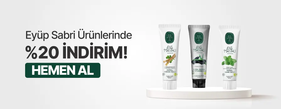 Seçili Eyüp Sabri Tuncer Markalı Ürünlerde %20 İNDİRİM!