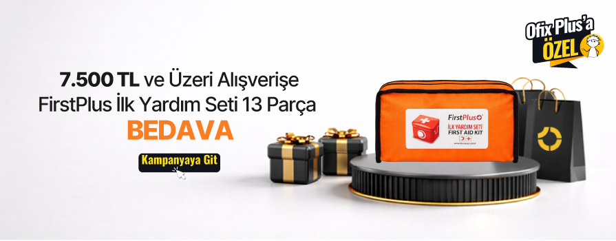 7.500 TL ve Üzeri Alışverişe FirstPlus İlk Yardım Seti - 13 Parça BEDAVA!