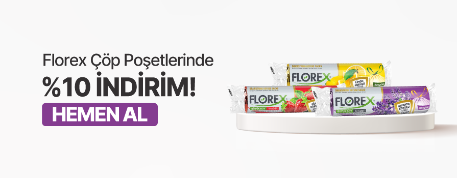 Temmuz Ay’ı Boyunca Seçili Florex Ürünlerinde %10 İNDİRİM!