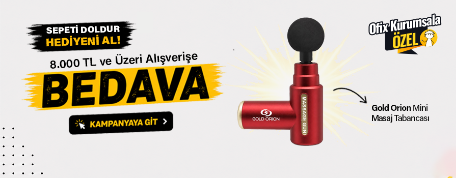8.000 TL ve Üzeri Alışverişinize Masaj ALETİ BEDAVA!