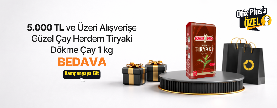 5.000 TL ve Üzeri Alışverişe Güzel Çay Herdem Tiryaki Dökme Çay 1 kg BEDAVA!