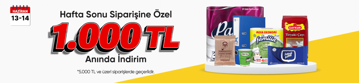 13-14 Haziran Hafta Sonuna Özel 5.000 TL ve Üzeri Alışverişlerde ANINDA 1.000 TL İNDİRİM!HERO