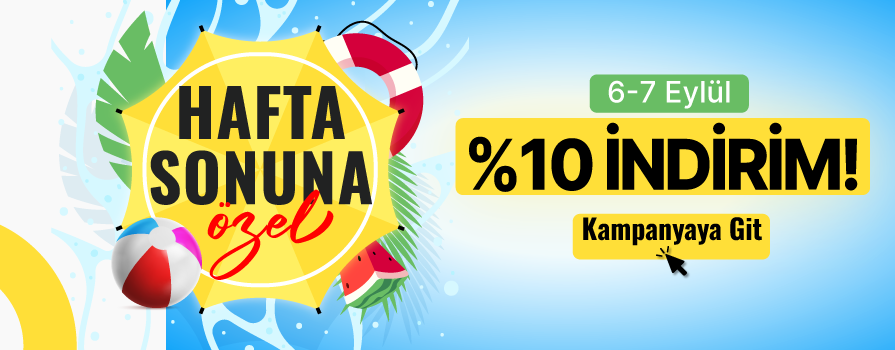Tüm Müşteriler İçin Geçerli Olacak Hafta Sonu Kampanyası 6-7 Eylül!