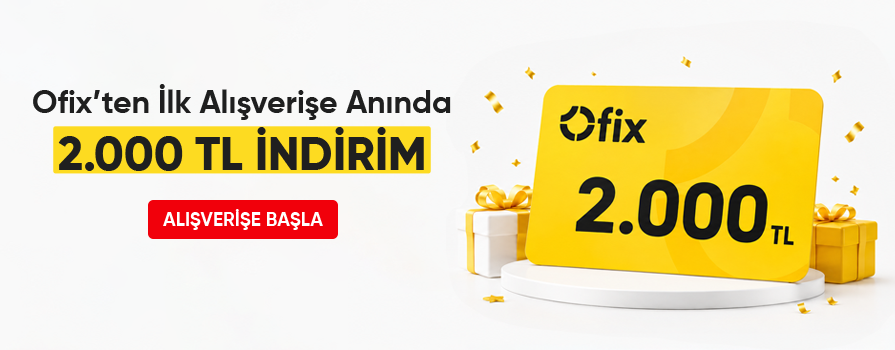 Ofix Plusa Üye Olanlar İlk Alışverişlerinde 2000 TL Hediye Çeki Kazanıyor !