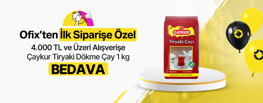 2.000 TL ve Üzeri İlk Siparişinize Özel Çaykur Tiryaki Dökme Çay 1 kg BEDAVA!!