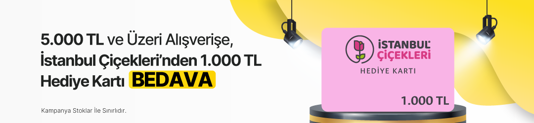 8 Mart Dünya Kadınlar Günü'ne Özel İstanbul Çiçekleri'nde Kullanabileceğiniz 1.000 TL HEDİYE ÇEKİ BEDAVA!HERO