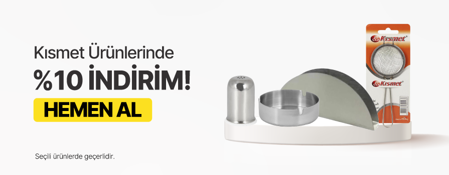Kasım Ay’ı Boyunca Seçili Kısmet Metal Ürünlerinde %10 İNDİRİM!