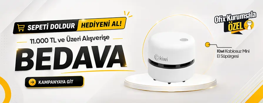 11.000 TL ve Üzeri Alışverişinize Kablosuz Mini El Süpürgesi - Asorty BEDAVA!