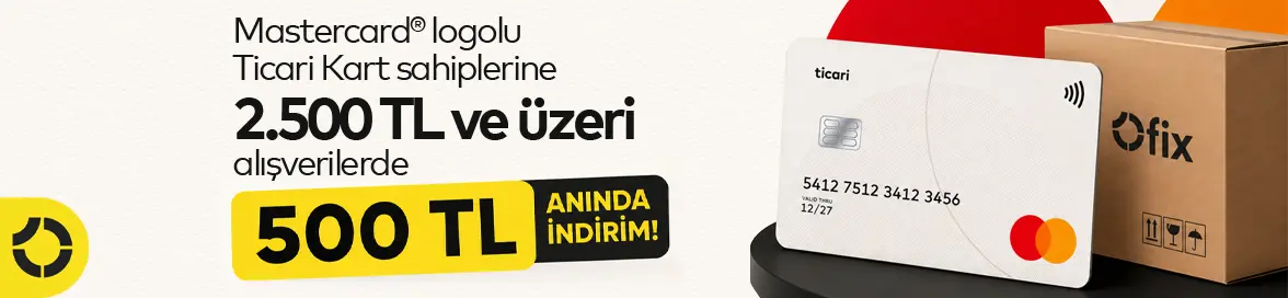 Ticari MasterCard Kampanyası ANINDA 500 TL İNDİRİM!HERO