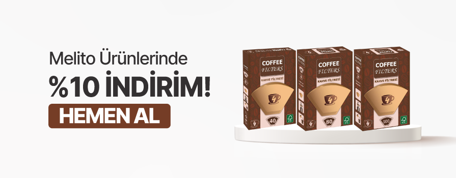 Mayıs Ay’ı Boyunca Seçili Coffee Filters Ürünlerinde %10 İNDİRİM!