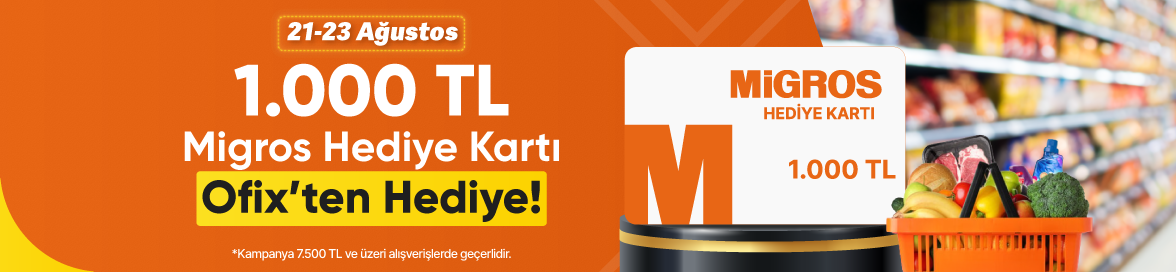 21-23 Ağustos Tarihlerinde 7.500 TL ve Üzeri Alışverişlerde 1.000 TL MİGROS HEDİYE ÇEKİ BEDAVA!HERO