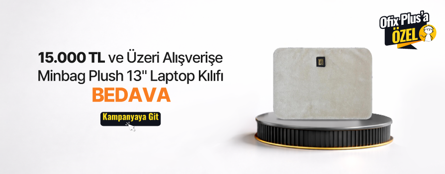 15.000 TL ve Üzeri Alışverişe Minbag Laptop Kılıfı - Krem BEDAVA!