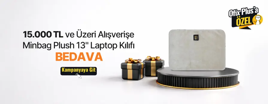 15.000 TL ve Üzeri Alışverişe Minbag Laptop Kılıfı - Krem BEDAVA!