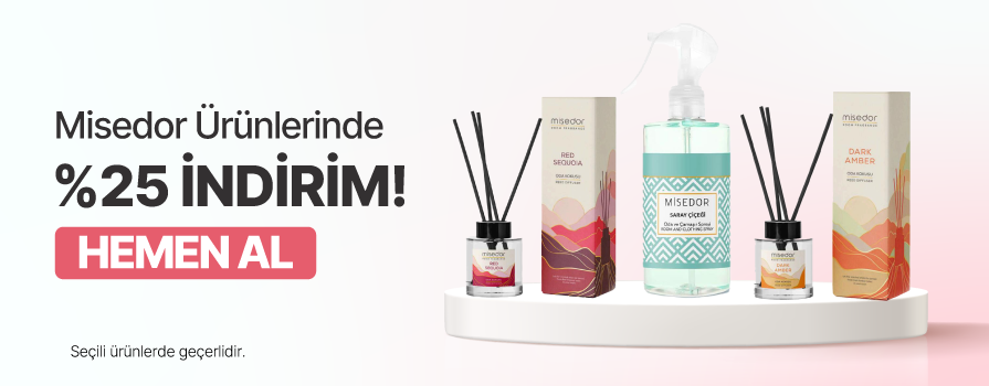Eylül Ay’ı Boyunca Seçili Misedor Ürünlerinde %25 İNDİRİM!