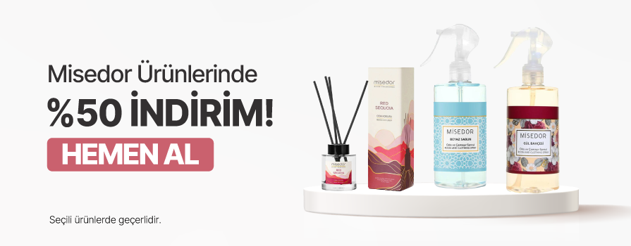 Kasım Ay’ı Boyunca Tüm Misedor Ürünlerinde %50 İNDİRİM!