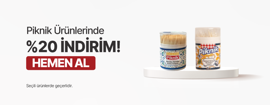 Aralık Ay’ı Boyunca Tüm Piknik Kürdan Ürünlerinde %20 İNDİRİM!