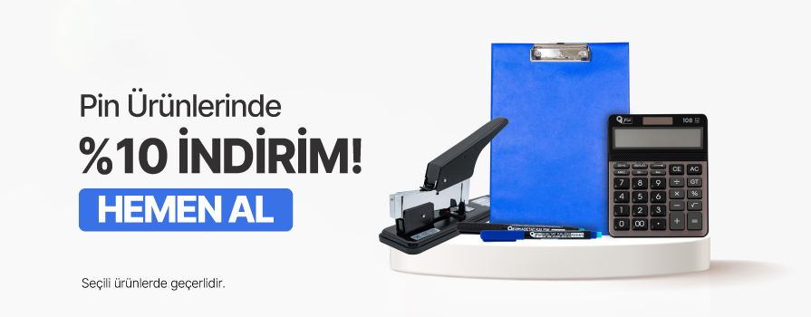 6 Kasım – 6 Aralık Arası Seçili Pin Ürünlerinde %10 İNDİRİM!