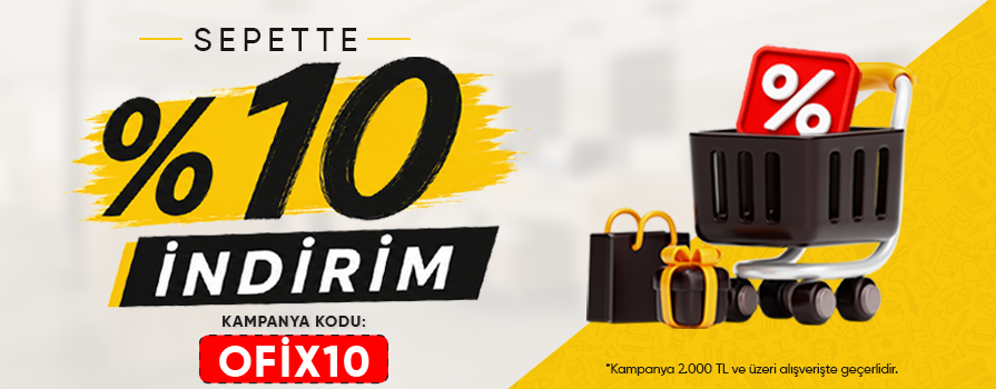 Sepette 2.000 TL Üzeri Anında %10 İNDİRİM!
