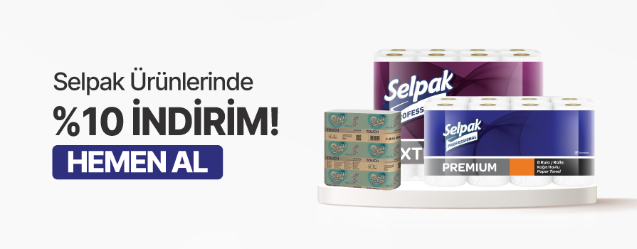 Mart Ay’ı Boyunca Seçili Selpak Markalı Ürünlerde %10 İNDİRİM!