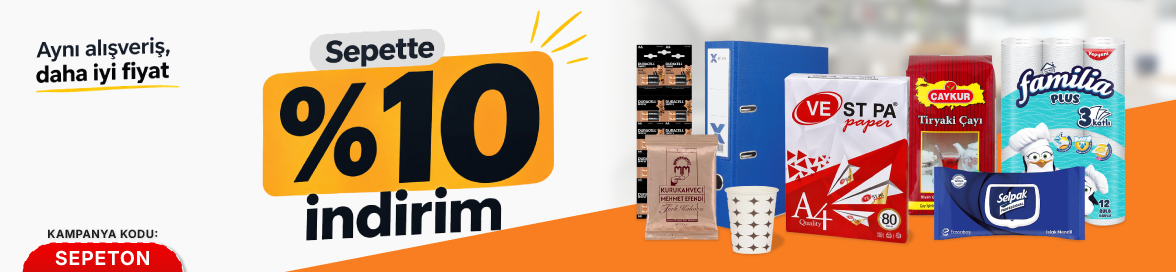 Sepette 5.000 TL ve Üzeri Alışverişe ANINDA %10 İNDİRİM!HERO