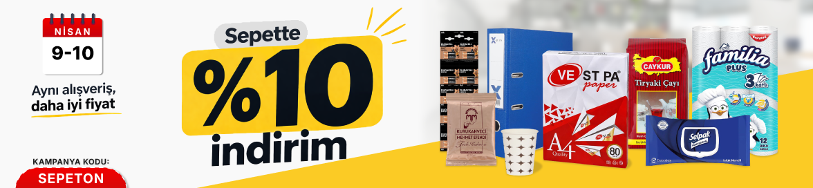 Sepette 5.000 TL ve Üzeri Alışverişe ANINDA %10 İNDİRİM!HERO