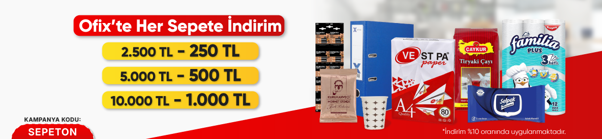 Sepette 5.000 TL ve Üzeri Alışverişe ANINDA %10 İNDİRİM!HERO