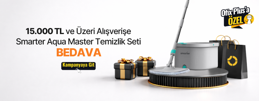 15.000 TL ve Üzeri Alışverişe Smarter Aqua Master Kirli ve Temiz Suyu Ayıran Temizlik Seti BEDAVA!