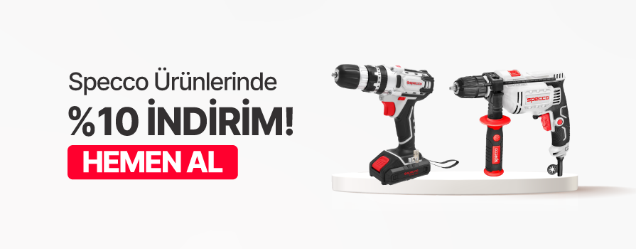 Mayıs Ay’ı Boyunca Tüm Specco Ürünlerinde %10 İNDİRİM!