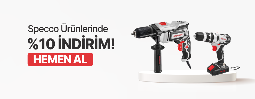Aralık Ay’ı Boyunca Tüm Specco Ürünlerinde %10 İNDİRİM!