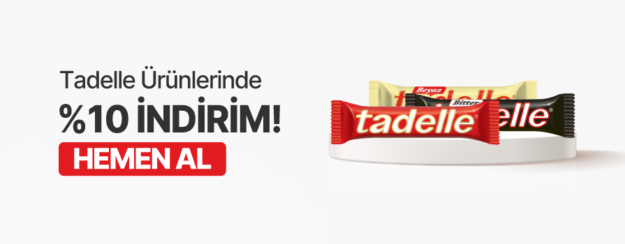 Nisan Ay’ı Boyunca Seçili Tadelle Ürünlerinde %10 İNDİRİM!