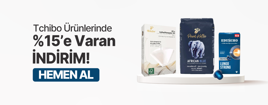 21 Nisan Tarihine Kadar Seçili Tchibo Ürünlerinde %15'e VARAN İNDİRİM!