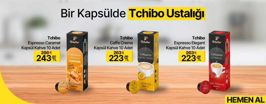 Kasım Ay’ı Boyunca Seçili Tchibo Ürünlerinde %15 İNDİRİM!