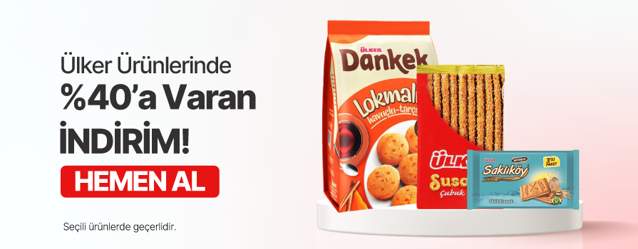 Eylül Ay’ı Boyunca Seçili Ülker Ürünlerinde %40'a Varan İNDİRİM!