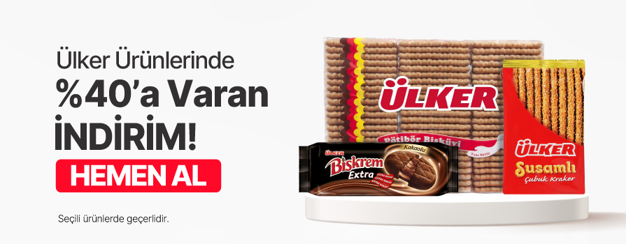 Ekim Ay’ı Boyunca Seçili Ülker Ürünlerinde %40'a Varan İNDİRİM!