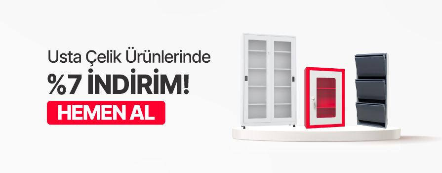 Mayıs Ay'ı Boyunca Tüm Usta Çelik Markalı Ürünlerde %7 İNDİRİM!