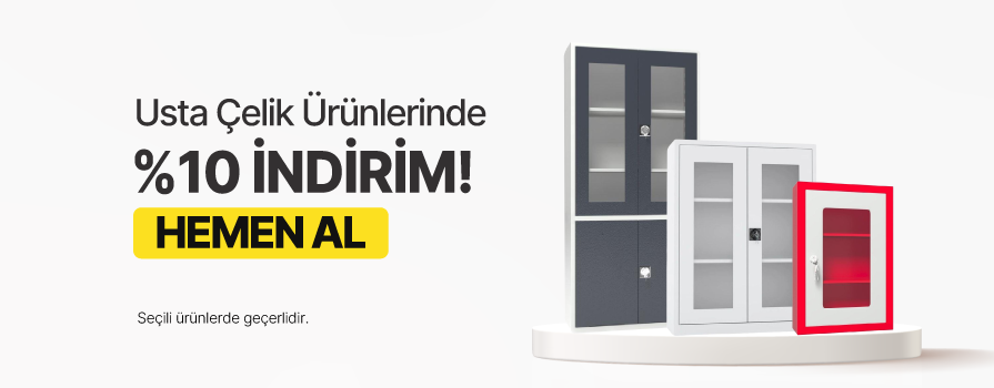 19 Ocak - 19 Şubat Tarihleri Boyunca Tüm Usta Çelik Markalı Ürünlerde %10 İNDİRİM!