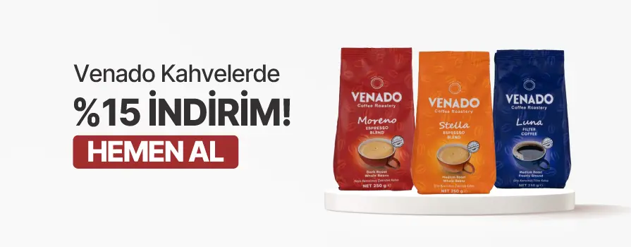 Şubat Ay’ı Boyunca Tüm Venado Markalı Ürünlerde %15 İNDİRİM!