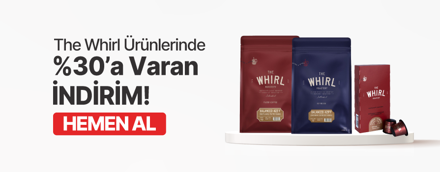 Nisan Ay’ı Boyunca The Whirl Ürünlerinde %30'a Varan İNDİRİM!